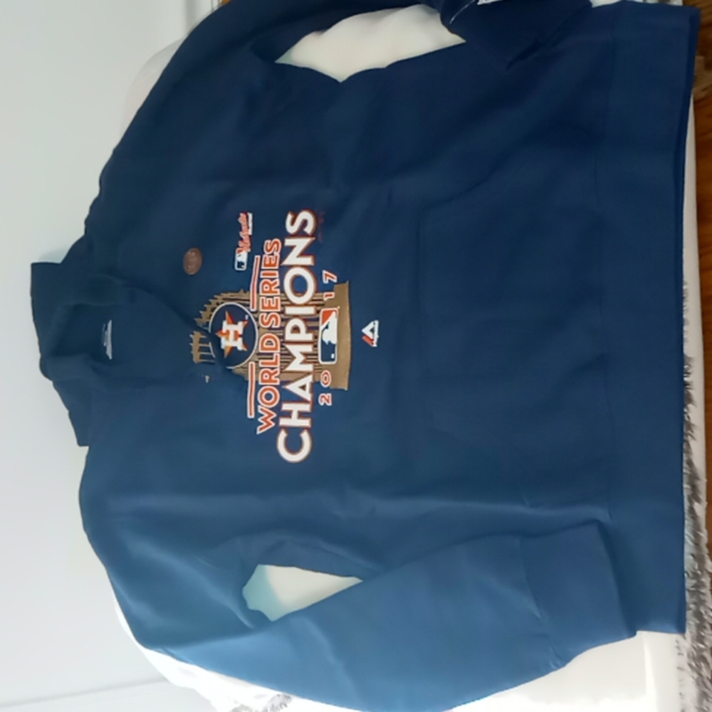 New Houston Astros world series hoodie womens medium